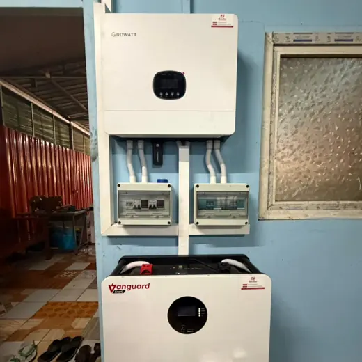 Installation with Growatt 12kW x 1
